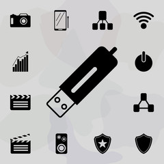 USB storage icon. web icons universal set for web and mobile
