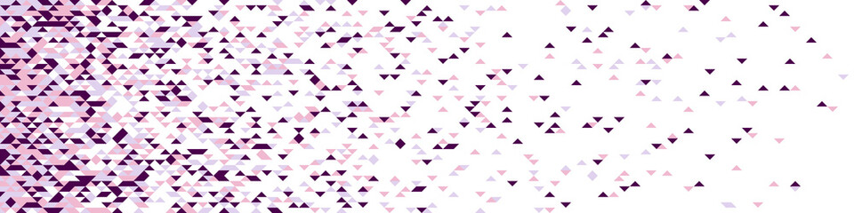 Pattern with random colored triangles Generative Art background illustration