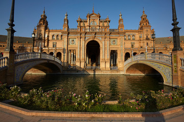 Obraz premium Plaza de España (Spain Square) in Seville, Spain