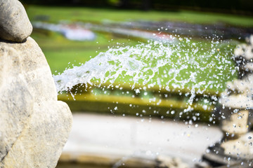 thermal water source in Karlovy Vary