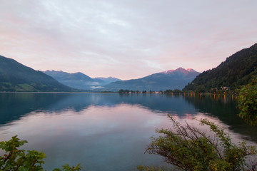 Sonnenaufgang Berge Alpen