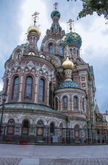 Fototapeta na wymiar cathedral of christ the saviour in moscow russia