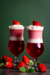 Panna Cotta with berries