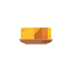 Isolated cheese food vector design