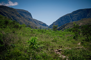 landscape in the mountains