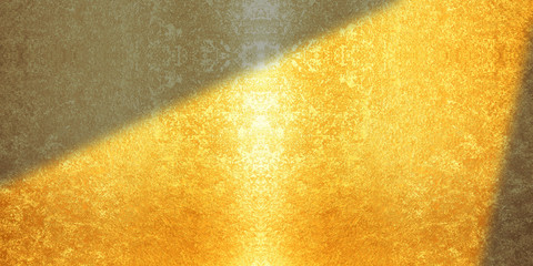 金とスポットライト