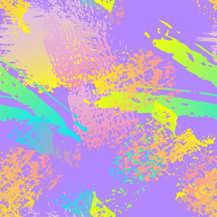 Splatter Brush Stroke Surface. Watercolor Endless 