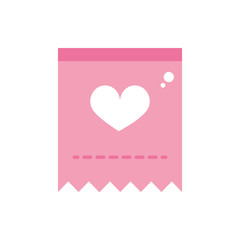 happy valentines day coupon heart love paper pink design