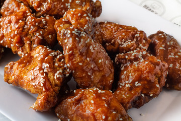 pollo en salsa bbq 