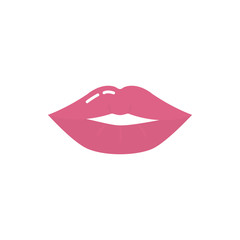 Isolated female mouth vector design