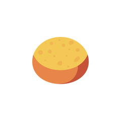 Isolated cheese food vector design