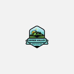 lab and science logo, mountain science logo, pen lab science logo
