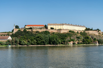 Fototapeta na wymiar Petrovaradin Castle in Novi Sad, Serbia