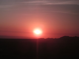Fototapeta premium sunset in mountains