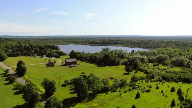 Cycle Touring Road Bikes to Backpacking Camping Travel Trail to Bois Blanc Island and Mackinac Island Country Roads beautiful view of the country planes of Northern Michigan