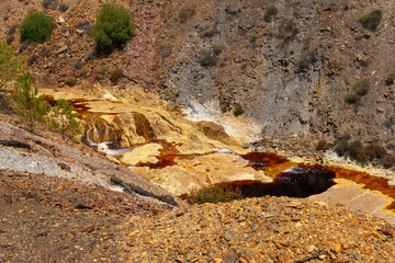 Rio Tinto in Huelva, Andalusia, southern Spain
