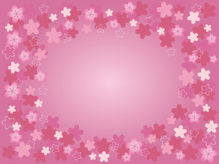 桜の花の背景