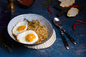 Wholegrain pasta with minced meat