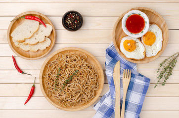 Wholegrain pasta with minced meat