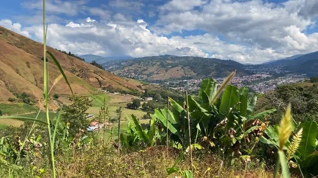 Time - Lapse at Bocono mountains, Trujillo State. Venezuela