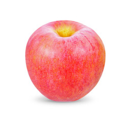 Red apple isolated on white. Clipping Path