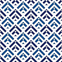 Arrows, scales seamless pattern. Ethnic, tribal print. Squama, chevrons ornament. Repeated arrowhead, triangular shapes