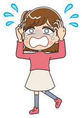 女の子 小学生 かわいい マンガ イラスト