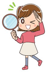 女の子 小学生 かわいい マンガ イラスト