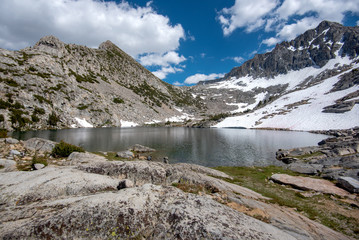Sierra Nevadas lake view July 2019