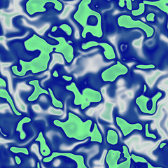 Virus cell shapes, abstract abstract blue background