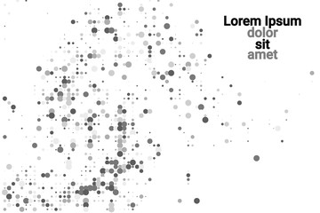 Halftone vector background