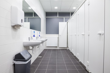 doors from toilets and sinks
