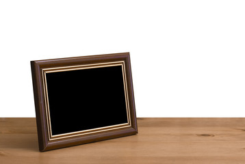 photo frame on table