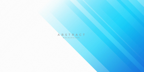 Fototapeta premium Modern Light Blue White Line Abstract Background for Presentation Design Template. Suit for corporate, business, wedding, and beauty contest.
