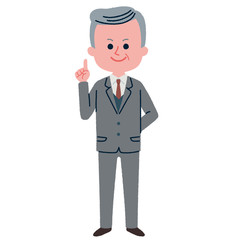 社長のイラスト