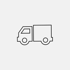 delivery truck icon