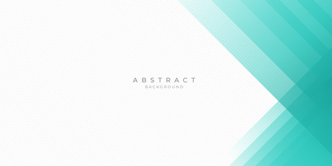 Modern Dark Green Turquoise Grey White Line Abstract Background for Presentation Design Template. Suit for corporate, business, wedding, and beauty contest.