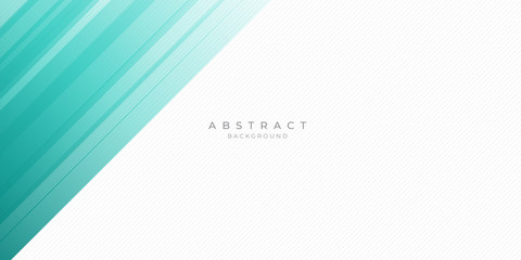 Modern Dark Green Turquoise Grey White Line Abstract Background for Presentation Design Template. Suit for corporate, business, wedding, and beauty contest.