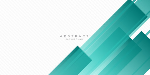 Modern Dark Green Turquoise Grey White Line Abstract Background for Presentation Design Template. Suit for corporate, business, wedding, and beauty contest.