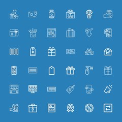 Editable 36 price icons for web and mobile