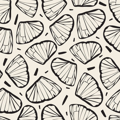 seamless abstract pattern background from butterfly wing