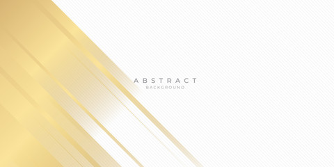 Gold Yellow White Box Rectangle Abstract Background Vector Presentation Design