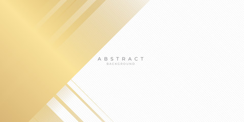 Gold Yellow White Box Rectangle Abstract Background Vector Presentation Design