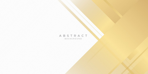 Gold Yellow White Box Rectangle Abstract Background Vector Presentation Design