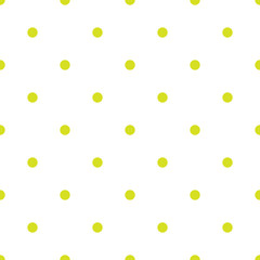white background green polkadot pattern 