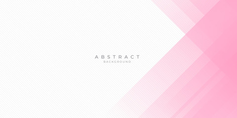 Pink white abstract background geometry shine and layer element vector for presentation design. Suit for business, corporate, institution, party, festive, seminar, and talks. 