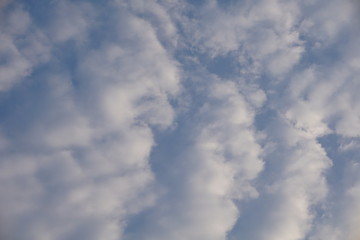 Obraz premium blue sky with clouds