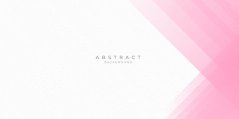 Obraz premium Pink white abstract background geometry shine and layer element vector for presentation design. Suit for business, corporate, institution, party, festive, seminar, and talks. 