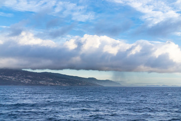 Fototapeta na wymiar The coast of Madeira island, Portugal, in the Atlantic Ocean
