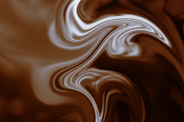 Abstract background of colorful liquid liner. Abstract texture of liquid acrylic.